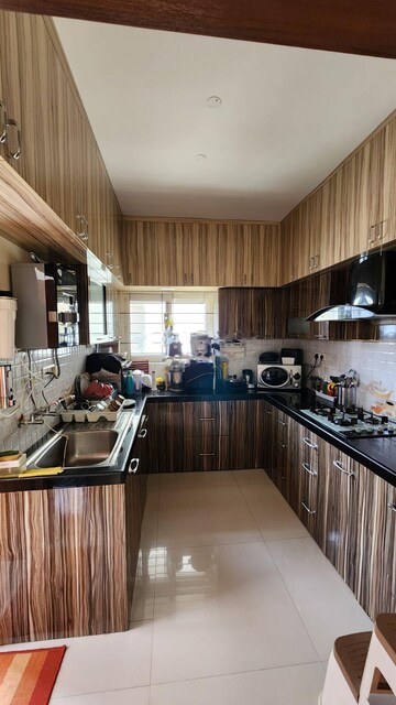 Kitchen in 3 BHK Apartment at Gem Nugget, Manikonda – for Rent