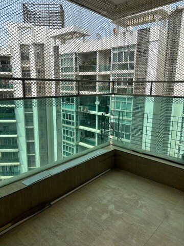 Balcony in 3 BHK Apartment at Lokhandwala Whispering Palms XXclusives, Kandivali East – for Rent