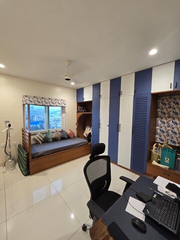 Bedroom in 3.5 BHK Apartment at Salarpuria Sattva Magnus, Jubilee Hills – for Rent
