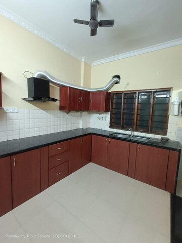 Kitchen in 3 BHK Apartment at Hill Ridge Springs, Gachibowli – for Rent