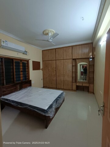 Living Room in 3 BHK Apartment at Hill Ridge Springs, Gachibowli – for Rent