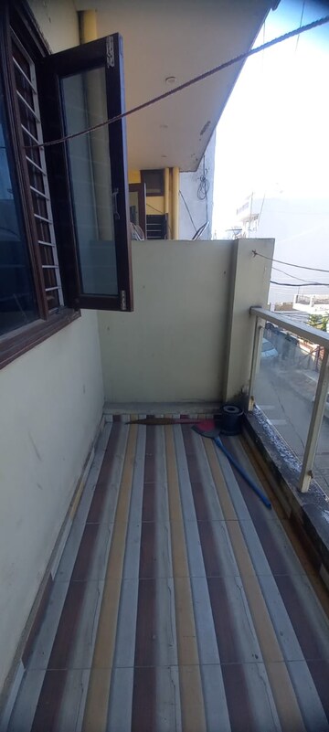 Balcony in 2 BHK Builder Floor at Sahastradhara Road – for Rent