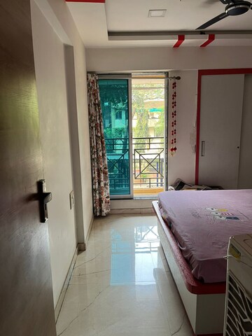 Balcony in 2 BHK Apartment at Cosmos Habitat, Majiwada – for Rent
