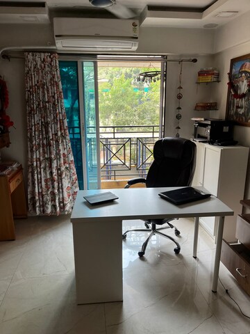 Team Area in 2 BHK Apartment at Cosmos Habitat, Majiwada – for Rent