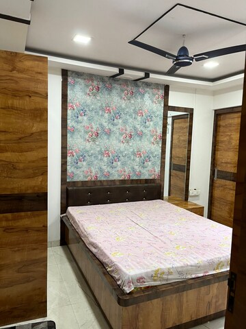 Bedroom in 2 BHK Apartment at Cosmos Habitat, Majiwada – for Rent