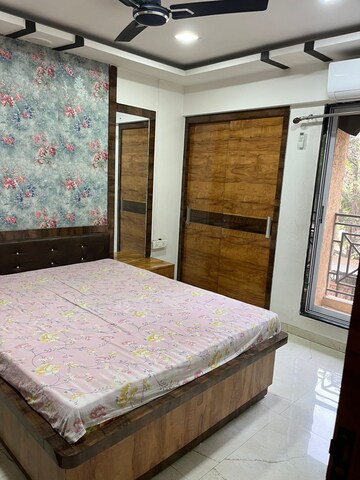 Bedroom in 2 BHK Apartment at Cosmos Habitat, Majiwada – for Rent