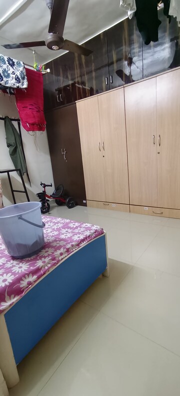 Bathroom in 3 BHK Apartment at Ajmera Housing Society, Pimpri – for Rent