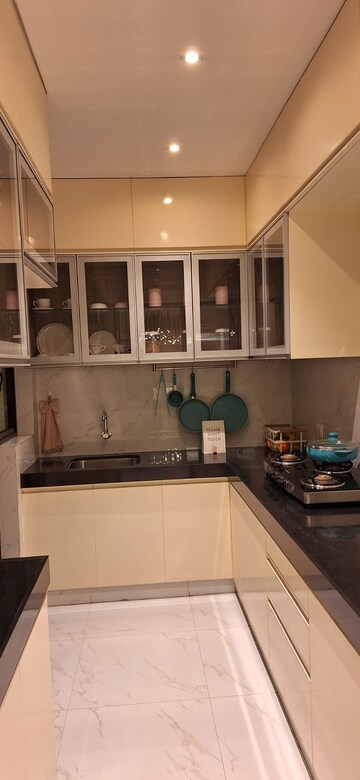 Kitchen in 1 BHK Apartment at Runwal Gardens, Dombivli East – for Sale