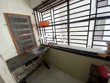 Staircase in 3 BHK Apartment at Prajay Megapolis, Kukatpally – for Rent