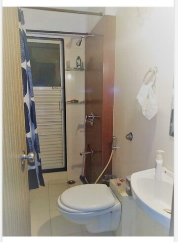 Bathroom in 3 BHK Apartment at Bandra East – for Rent