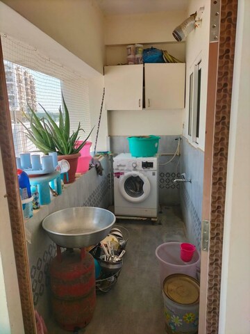 Bathroom in 3 BHK Apartment at Gauthami Green Blossoms, Kokapet – for Rent