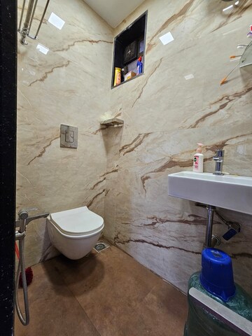 Bathroom in 2 BHK Apartment at Bandra West – for Rent