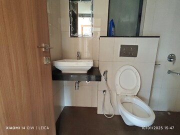 Bathroom in 1 BHK Apartment at Godrej City, Poyanje – for Sale