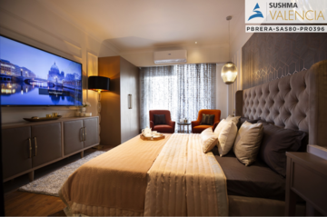 Bedroom in 3 BHK Apartment at Sushma Valencia, Nagla Road – for Sale
