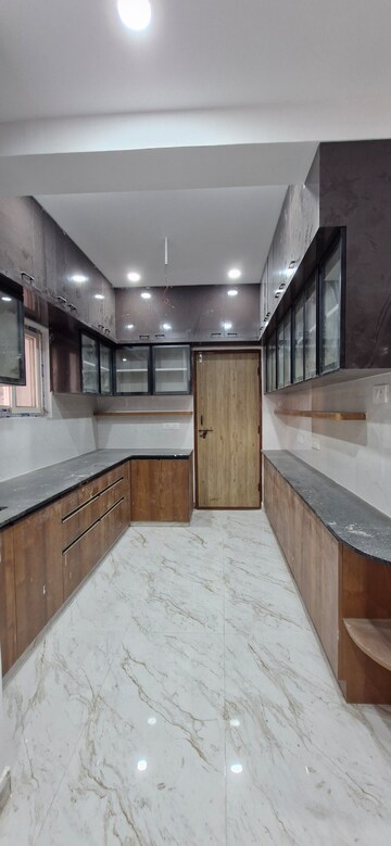 Kitchen in 3 BHK Builder Floor at Kondapur – for Rent