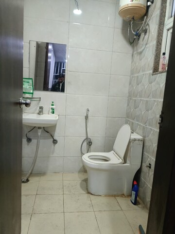 Bathroom in 1 RK Builder Floor at Ansal Sushant Lok I, Sector 43 – for Rent