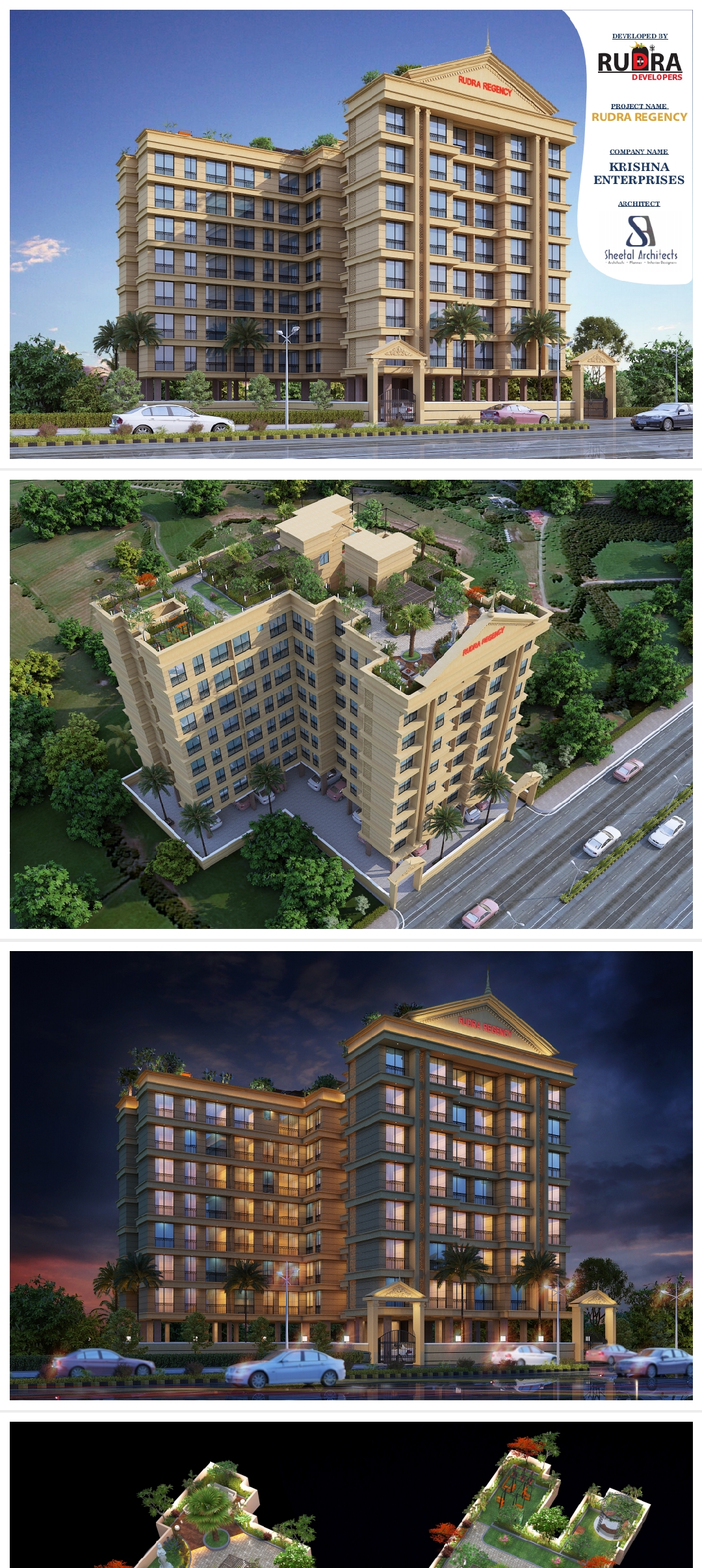 2 BHK Builder Floor For Sale in Rudra Regency