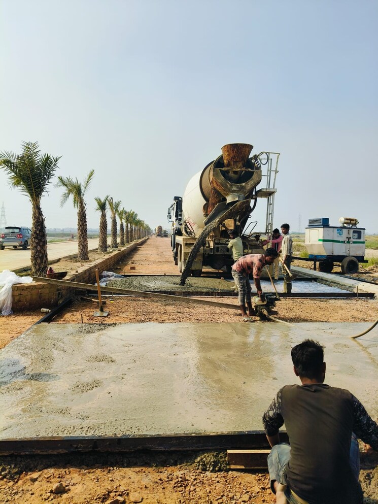 Exterior View, agra delhi national highway  110 Sq.Yd. Plot In Agra   Delhi National Highway Mathura 8072098