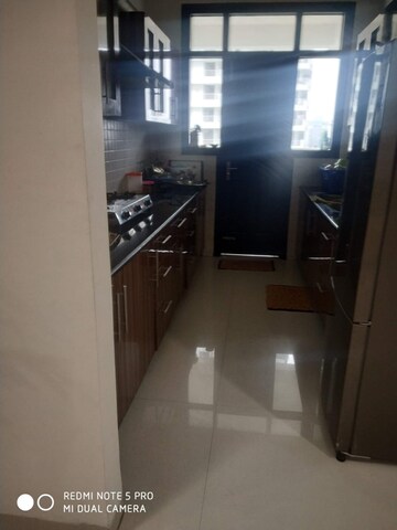 Staircase in 2 BHK Apartment at Golden Sand Apartments, Dhakoli Village – for Sale
