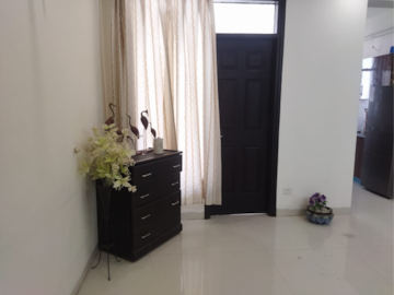 Bathroom in 3 BHK Apartment at Golden Sand Apartments, Dhakoli Village – for Sale