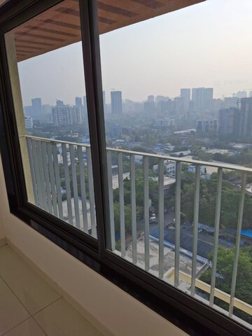 Balcony in 2 BHK Apartment at Ekta Tripolis, Goregaon West – for Rent
