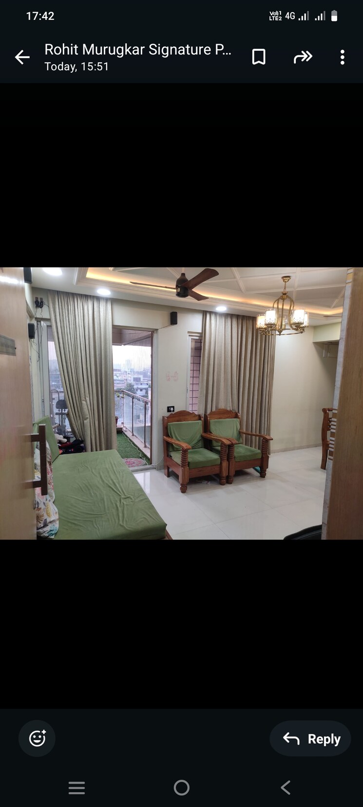 Master Bedroom, shree-sonigara-signature-park-c-and-d-building 2 Bedroom 1050 Sq.Ft. Apartment In Wakad Pune 8072337