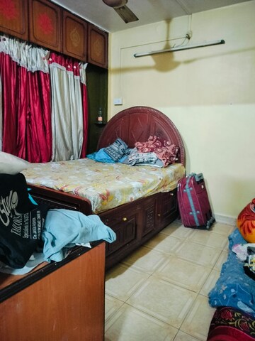 Bedroom in 1 BHK Apartment at Om Omkar CHS, Kalwa – for Rent
