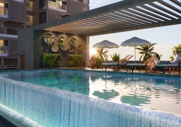 Swimming Pool in 2 BHK Apartment at Majestique Evolvus, Kharadi – for Sale