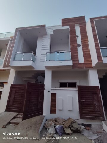 Staircase in 3 BHK Independent House at Jankipuram Extension – for Sale