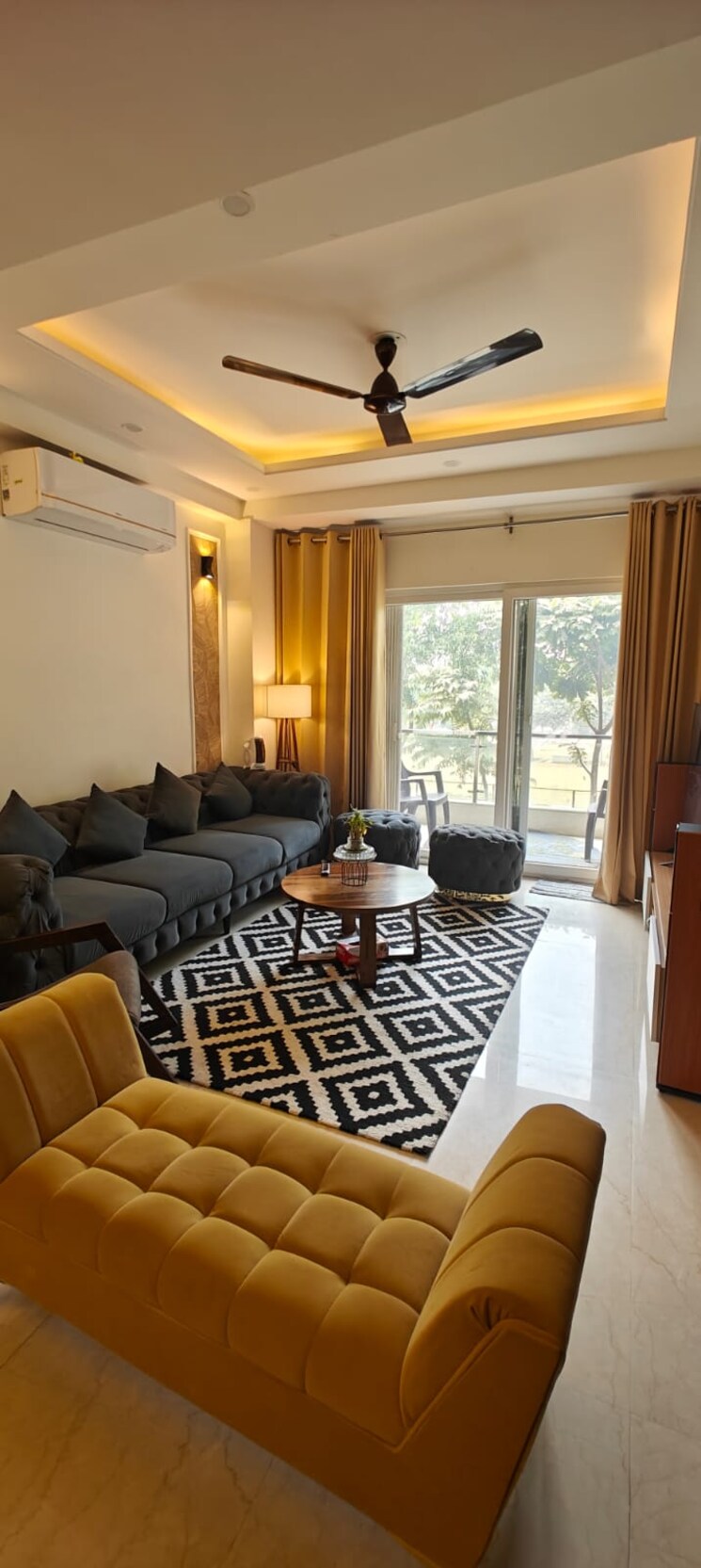 Living Room, shanti-gardens 3 Bedroom 1250 Sq.Ft. Apartment In Mira Road Thane 8072567