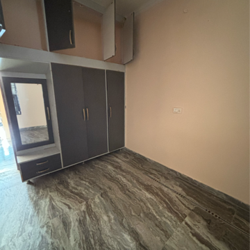 Bedroom in 2 BHK Builder Floor at Dhakoli Village – for Rent