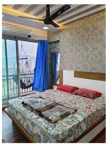 Bedroom in 3 BHK Apartment at Tanvi Eminence, Mira Road – for Sale