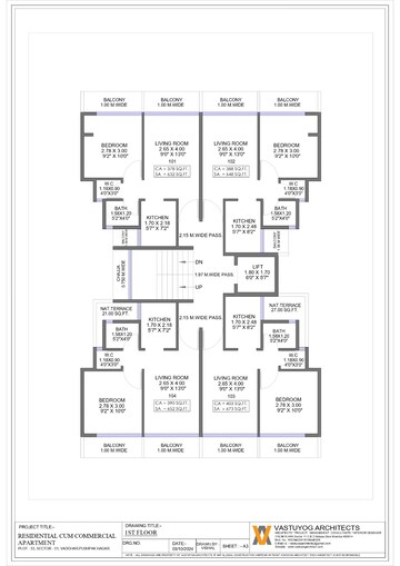Floor Plan in 1 BHK Apartment at Panvel – for Sale