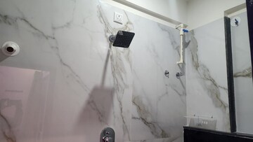 Bathroom in 1 BHK Builder Floor at Panathur – for Rent