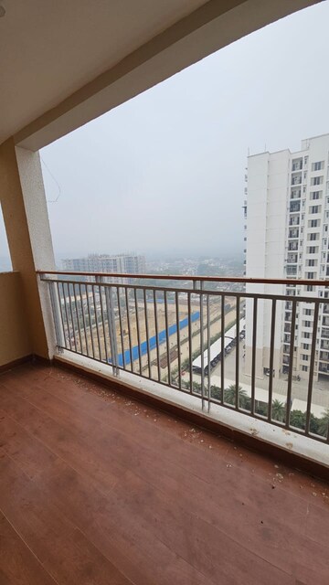 Balcony in 3 BHK Apartment at Rishita Manhattan, Gomti Nagar – for Rent