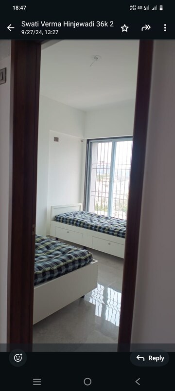 Room in 2 BHK Apartment at Shree Sankalp The Legend, Hinjewadi – for Rent