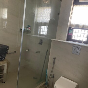 Bathroom in 3 BHK Apartment at Navjeevan Vihar – for Rent