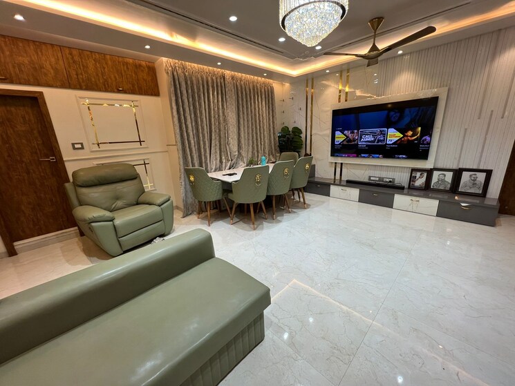 Living Room, krishna-greenland-park-vastu-federation 3 Bedroom 1100 Sq.Ft. Apartment In Ghodbunder Road Thane 8072742