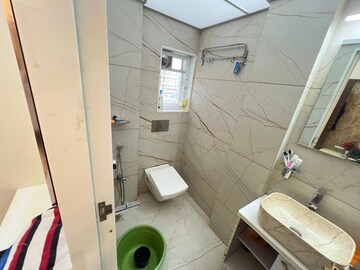 Bathroom in 3 BHK Apartment at Krishna Greenland Park Vastu Federation, Ghodbunder Road – for Sale
