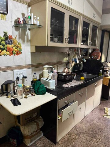 Kitchen in 1 BHK Apartment at Chembur Gaothan, Chembur – for Rent