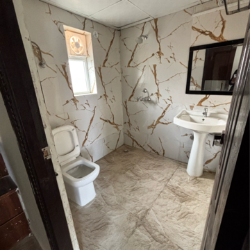 Attached Bathroom in 4 BHK Apartment at Migsun Vilaasa Walk, Eta Ii Greater Noida – for Rent
