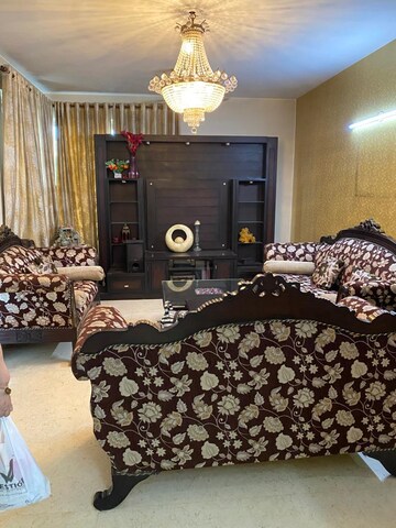 Living Room in 3.5 BHK Builder Floor at Ashoka Enclave – for Sale