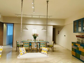 Living Room in 4 BHK Apartment at Lodha Belmondo, Gahunje – for Sale