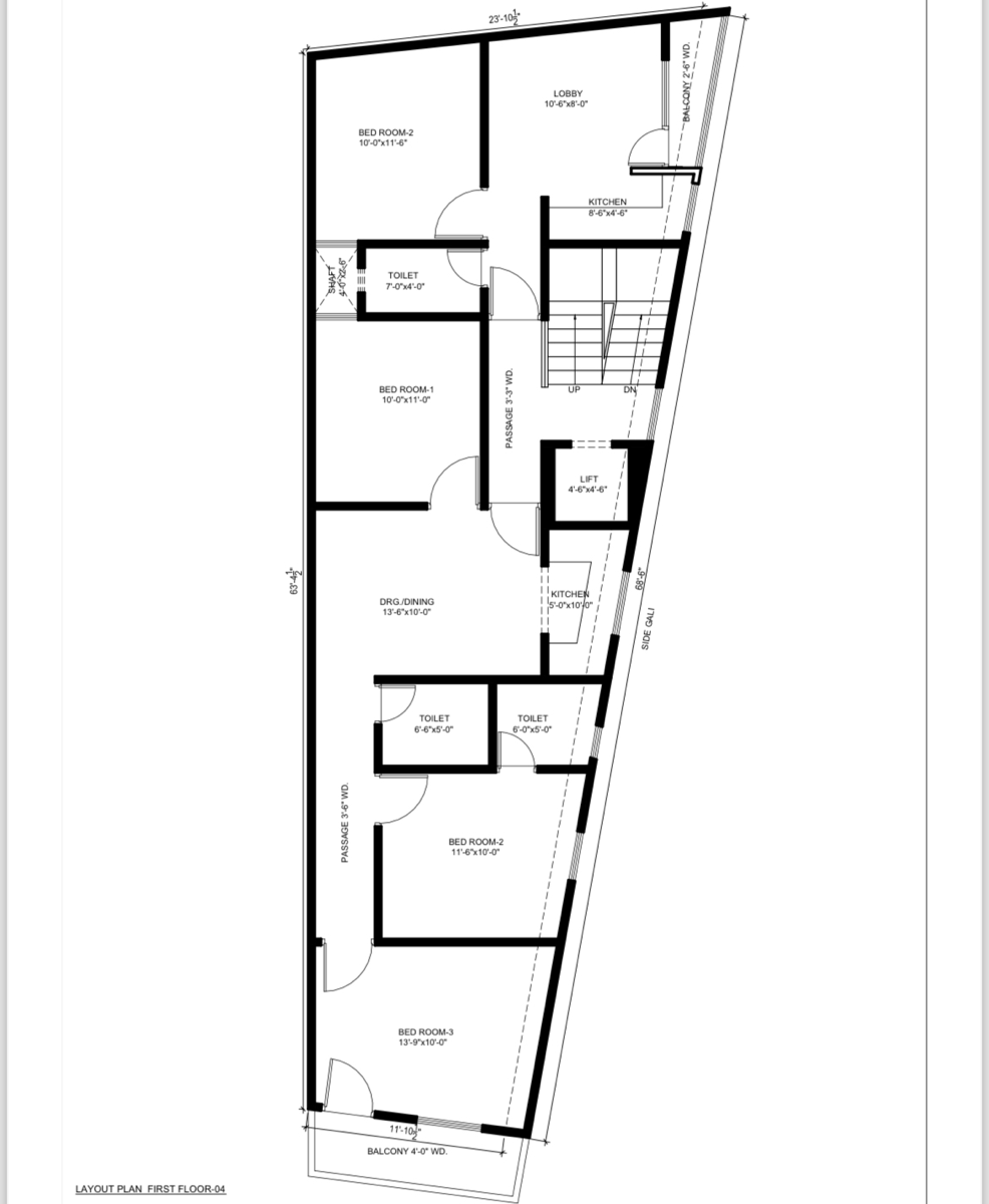1 BHK Builder Floor For Sale in Savitri Nagar