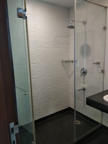 Bathroom in 4 BHK Builder Floor at Panchsheel Park – for Rent