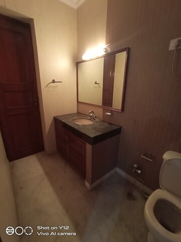 Bathroom in 3 BHK Builder Floor at Greater Kailash I – for Rent