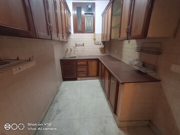 Kitchen in 3 BHK Builder Floor at Greater Kailash I – for Rent