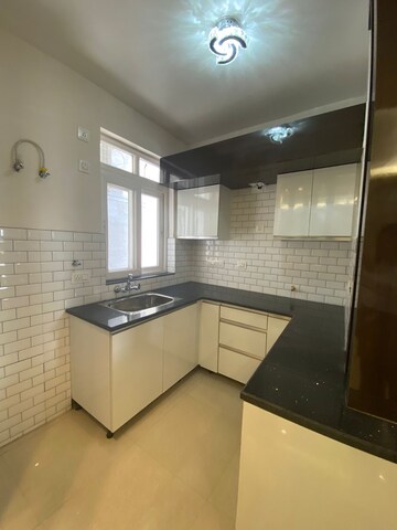 Kitchen in 3 BHK Apartment at Barnala Green Lotus Avenue, Ambala Highway – for Rent