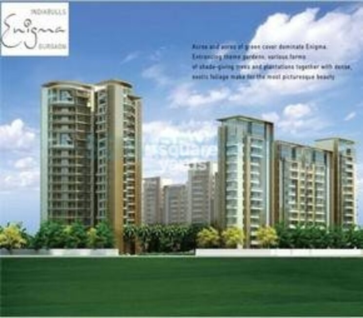 Exterior View, indiabulls-enigma 4 Bedroom 3400 Sq.Ft. Apartment In Sector 110 Gurgaon 8073154