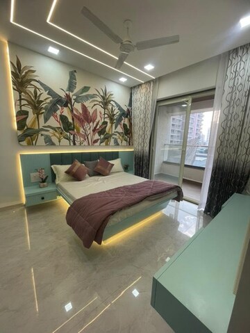 Master Bedroom in 3 BHK Apartment at Sai Pleasure, Wakad – for Sale